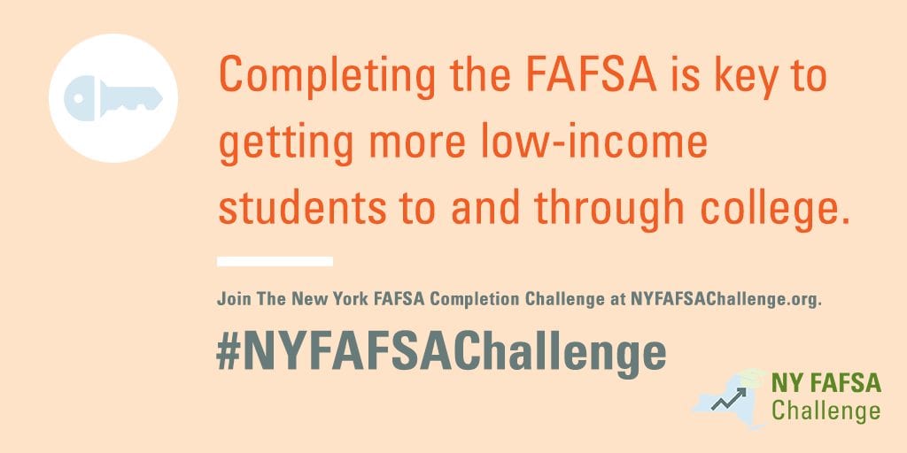 Completing the FAFSA is key The Education Trust New York