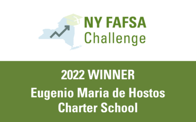 2022 NY FAFSA Challenge Winner: Eugenio Maria de Hostos Charter School