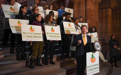 New York Campaign for Early Literacy members speak on the importance of early literacy